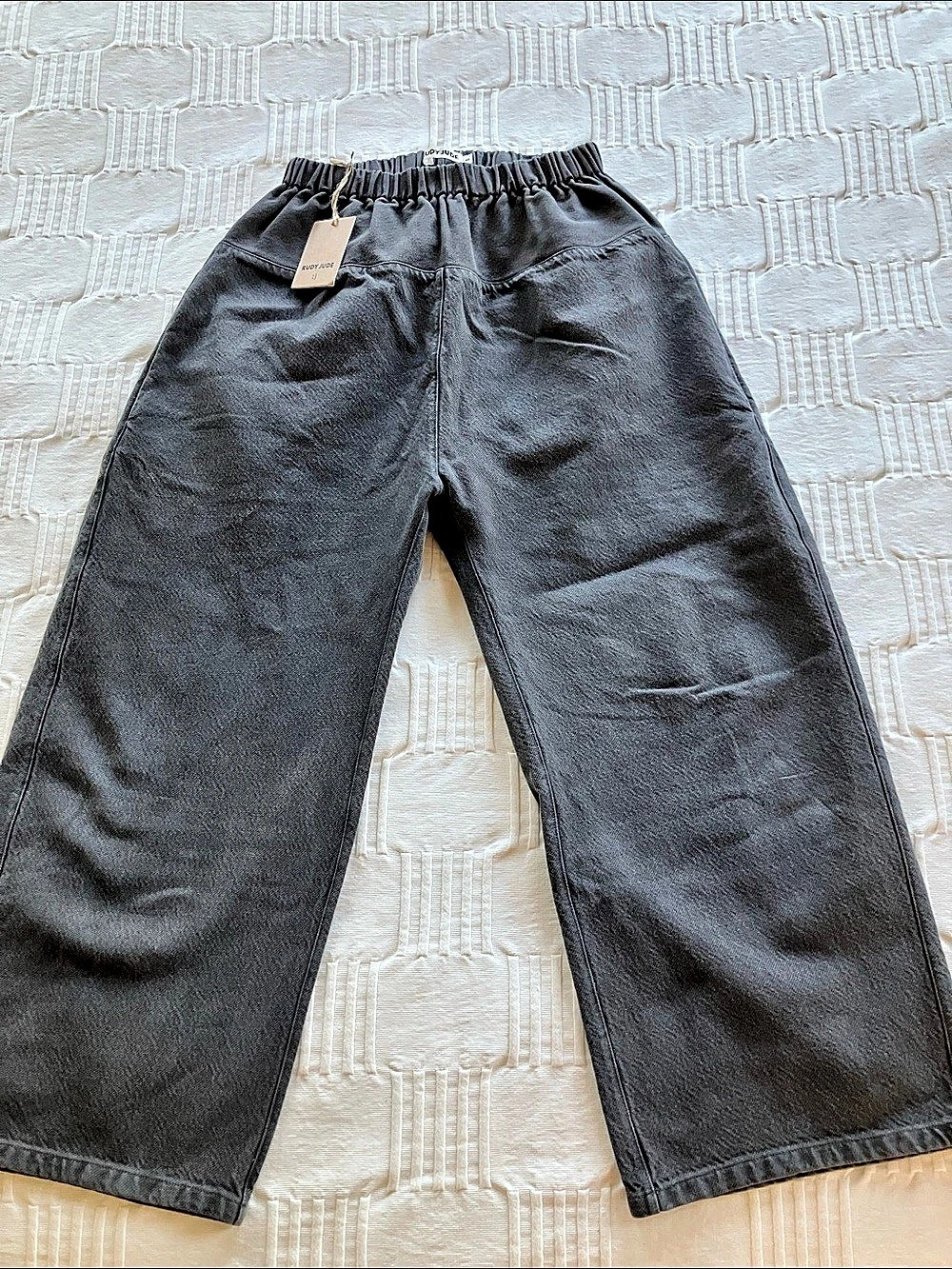 RUDY JUDE Jumper Pants Faded Black Extra Small NWT